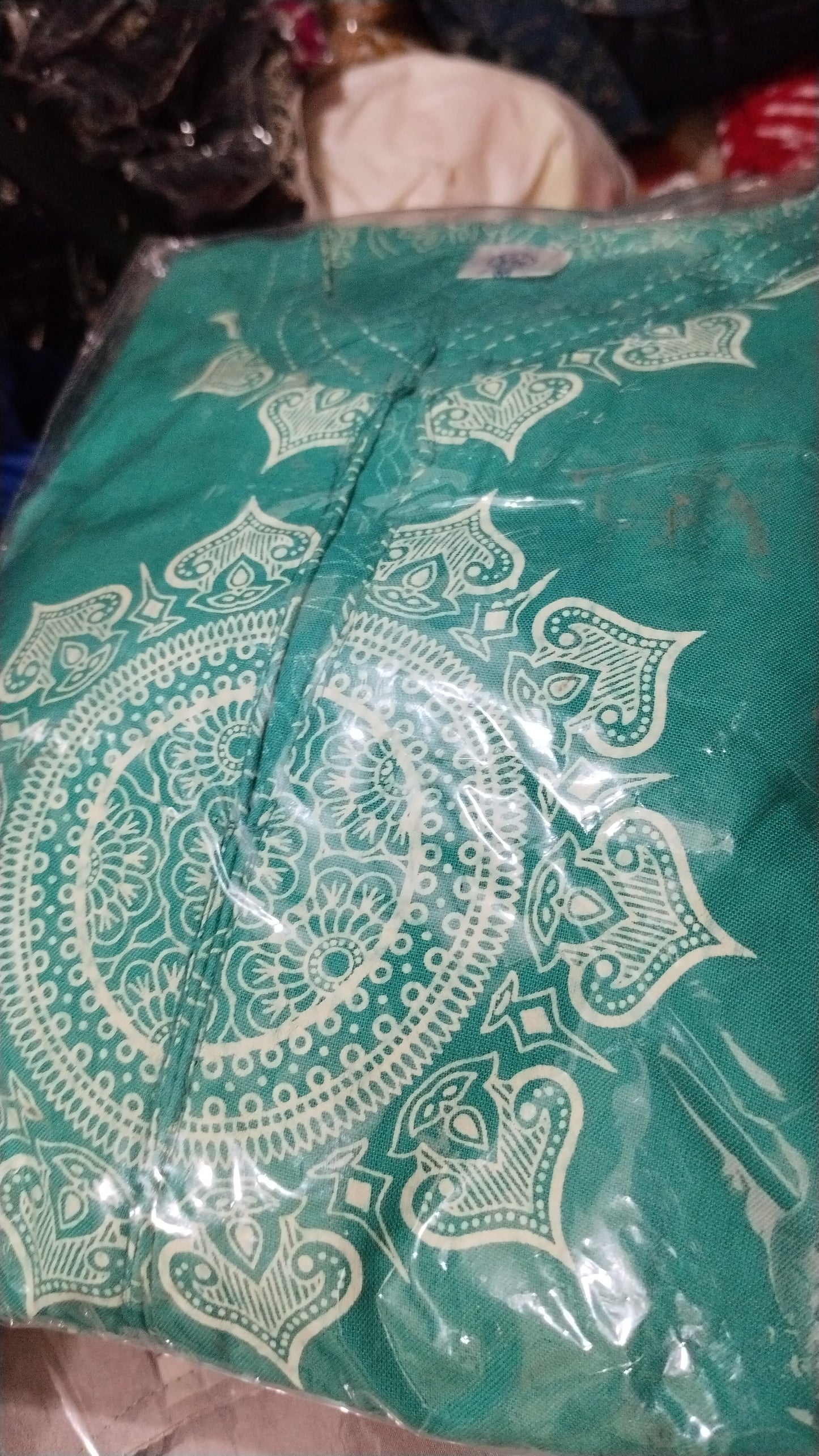 Rangoli Block Print Three Piece Suit