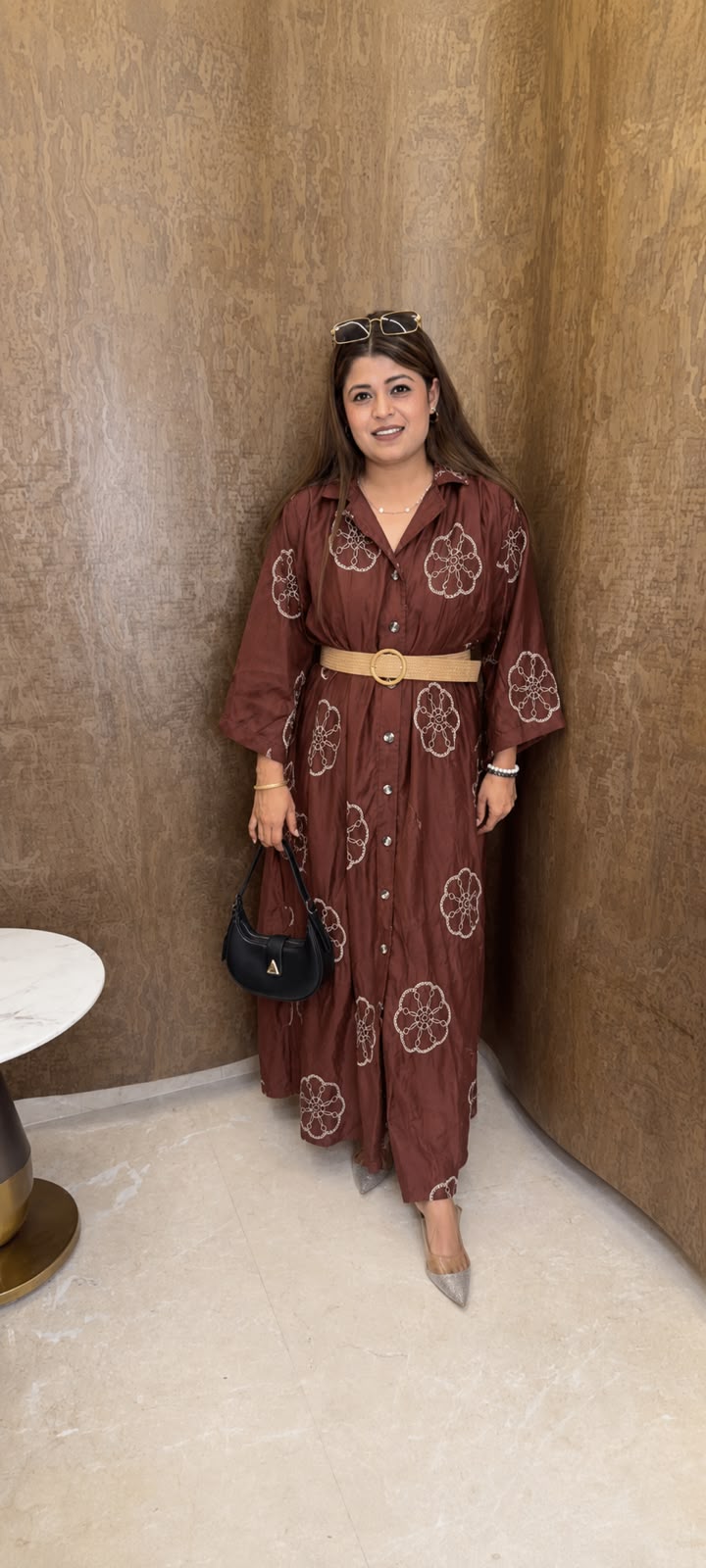 Elvina Embroidery Imported Dress