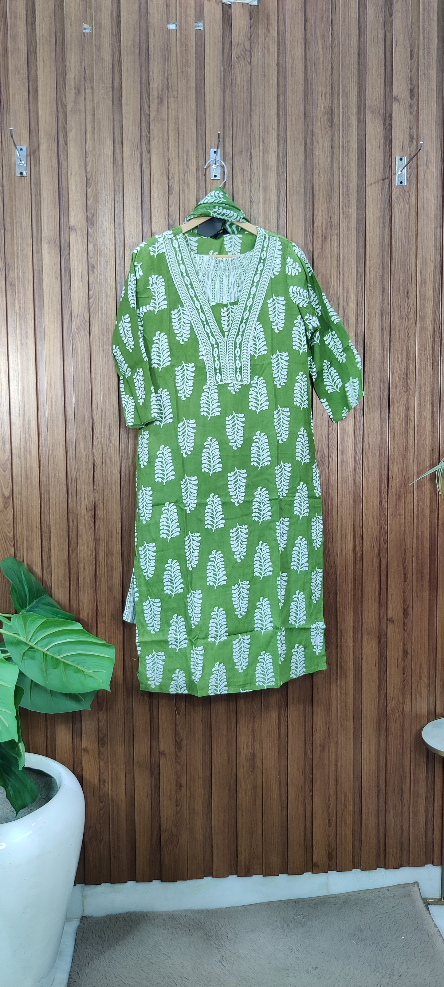 Summer Pure cotton sale suit