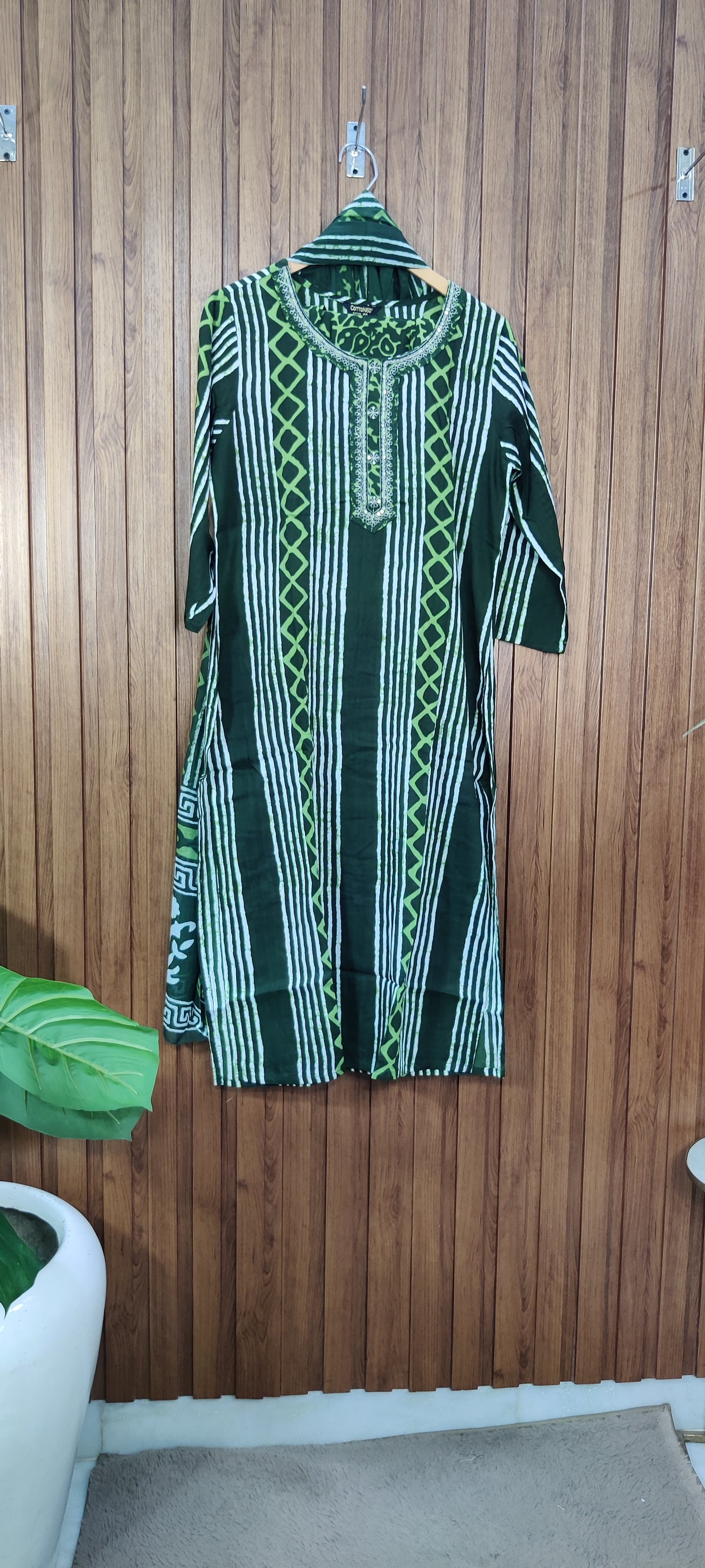 Summer Pure cotton sale suit