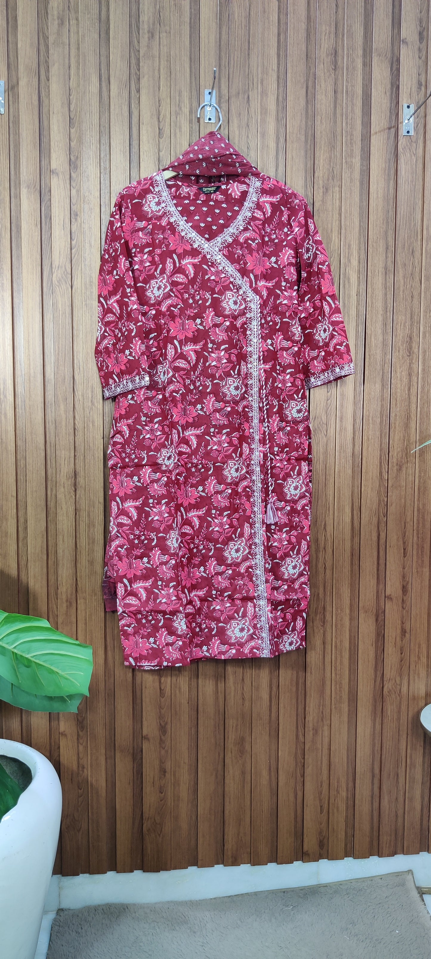 Summer Pure cotton sale suit