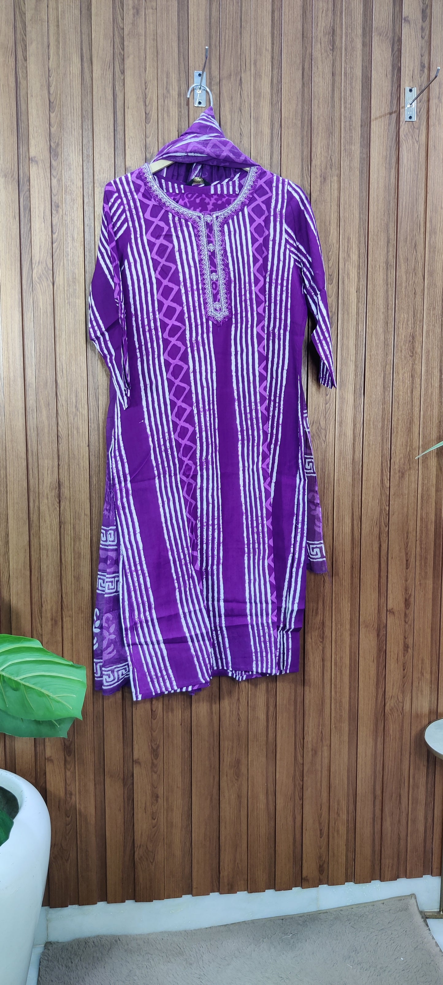 Summer Pure cotton sale suit