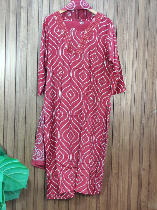 Summer Pure cotton sale suit