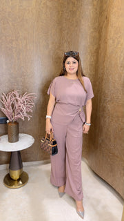 Plain Coord Set With Side Broach