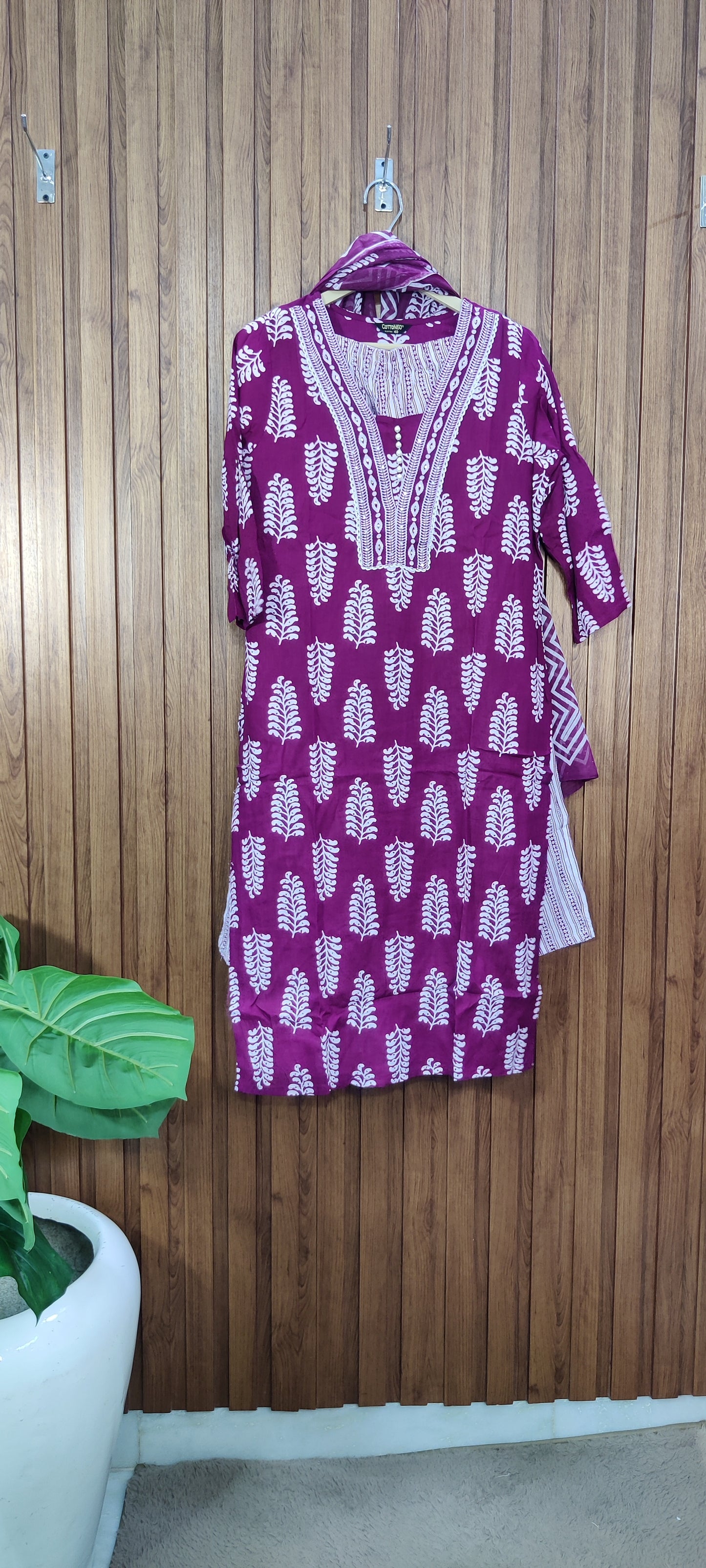 Summer Pure cotton sale suit